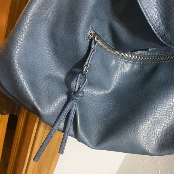 Retro BILLABONG cap & purse blue/gray chain 14”LxW+🎲🔥NIP - Picture 14 of 17